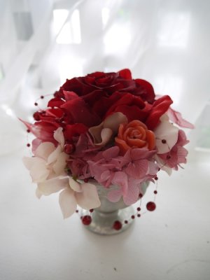 プリザ−ブドフラワー　Sサイズ