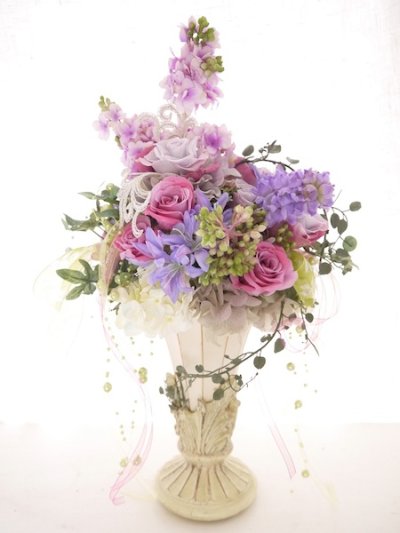 画像1: プリザ−ブドフラワーLサイズ